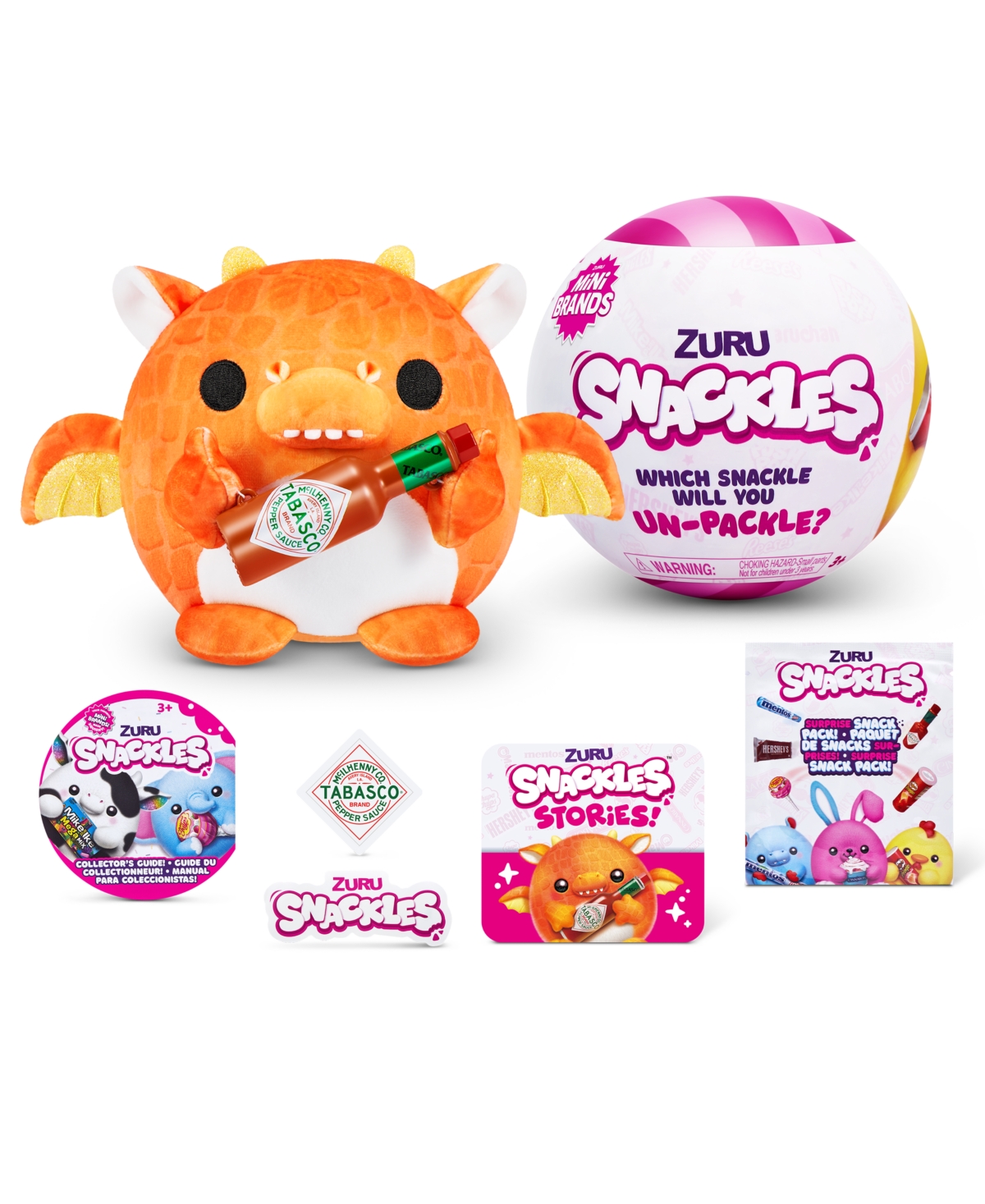 Snackles Zuru  Plush Series 1 In No Color