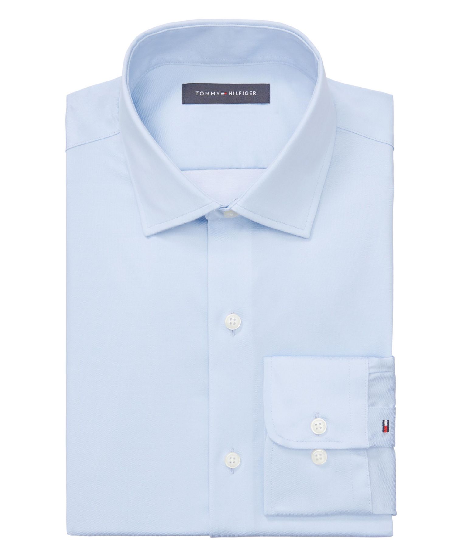 Men's Flex Wrinkle Free Stretch Twill Dress Shirt, Regular & Slim Fit