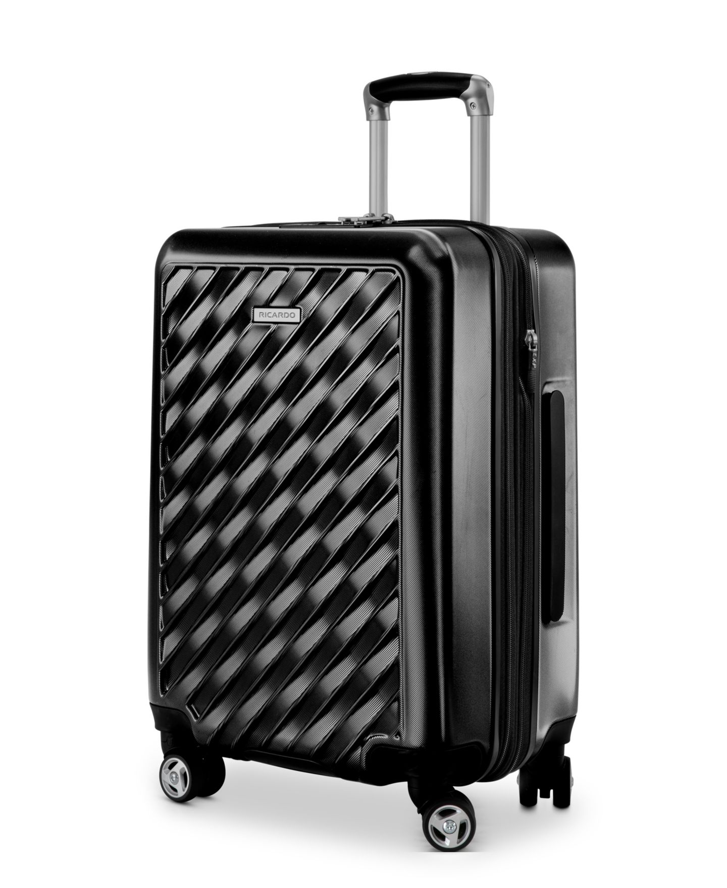 Чемодан Ricardo Melrose Hardside 20" Carry-on Spinner Suitcase, цвет: Чёрный — фото 2