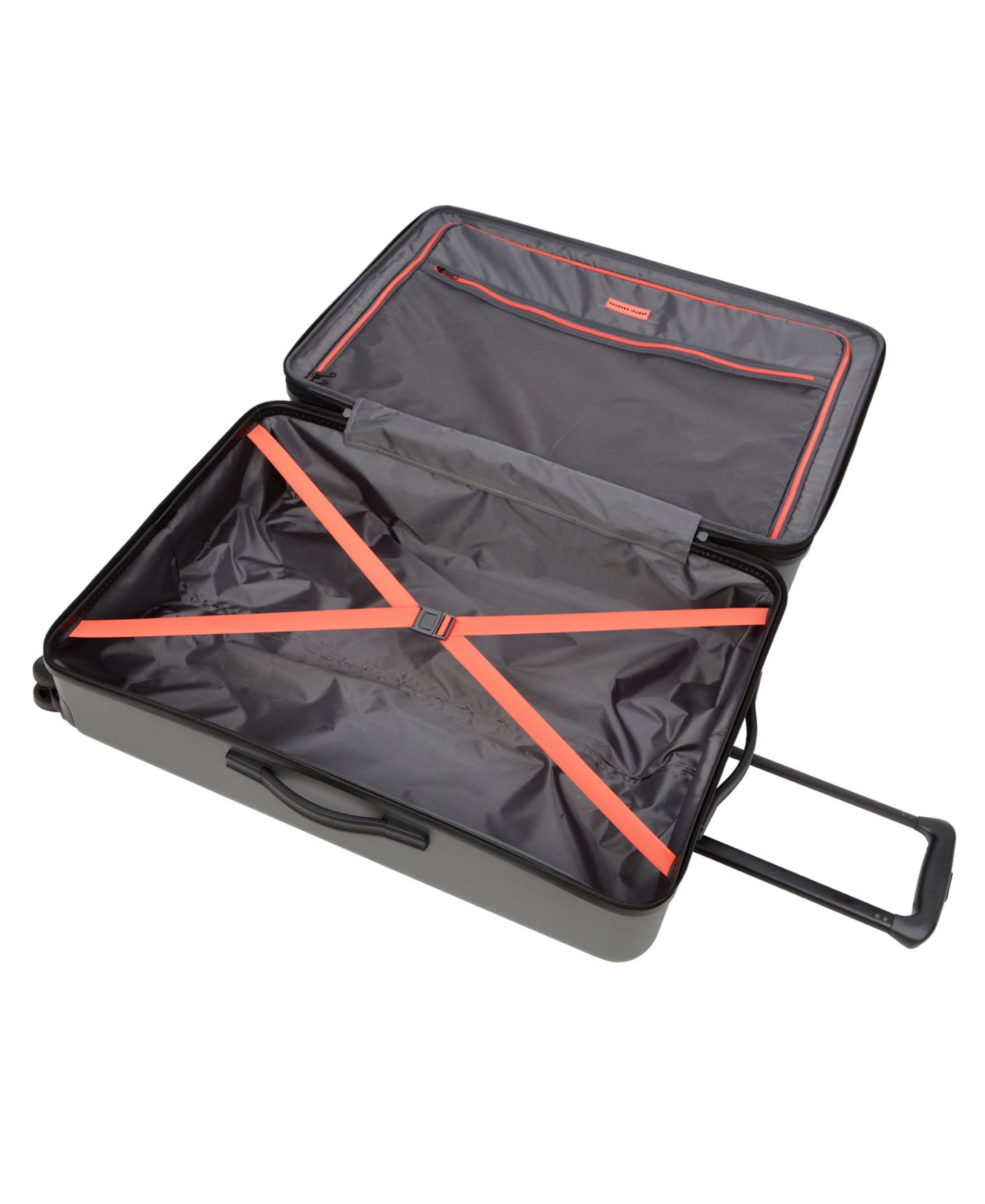 Чемодан Sharper Image Journey Lite Large Check-in Hardside Spinner, цвет: Серый — фото 5