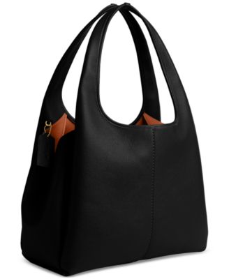 Lana Polished Pebble Leather Shoulder Bag