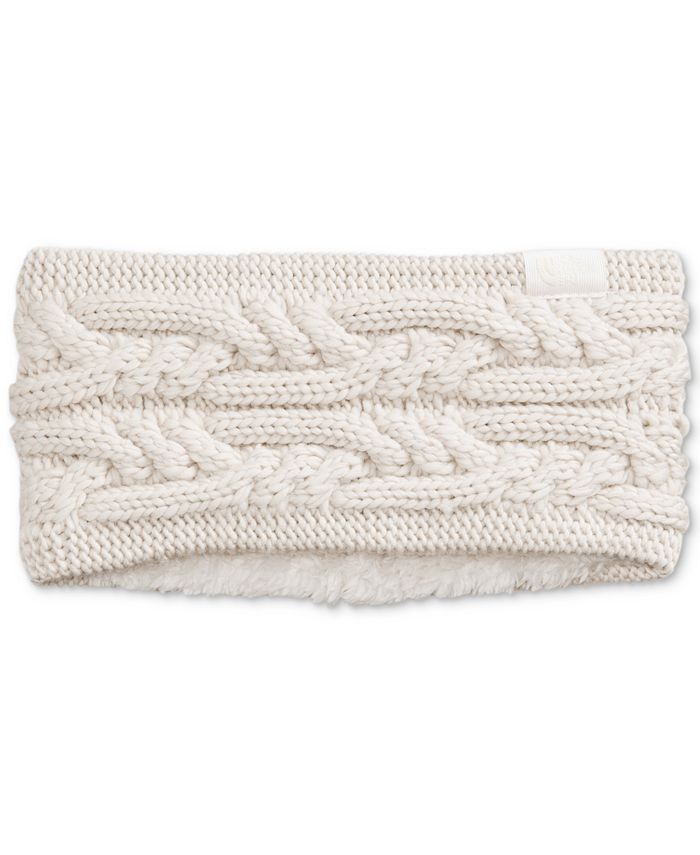 The north face women's fuzzy cable ear band outlet
