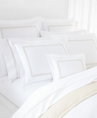 Spencer Cable Embroidery Pillowcase Set, King