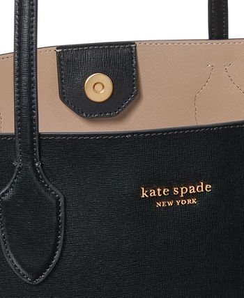 Kate Spade New York Bleecker Large Zip Top Tote Bag - Timeless Taupe