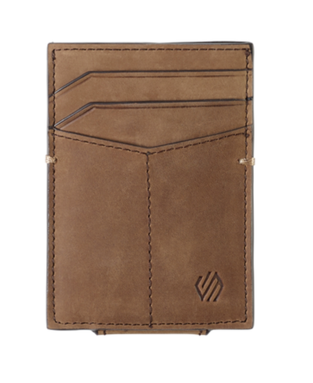 Men's Jackson Front Pocket Wallet - Tan Oiled