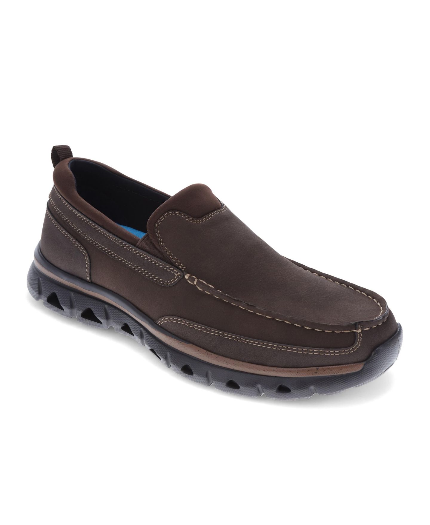 Мужские туфли Dockers Coban Slip-On, цвет: Тёмный коричневый — фото 1