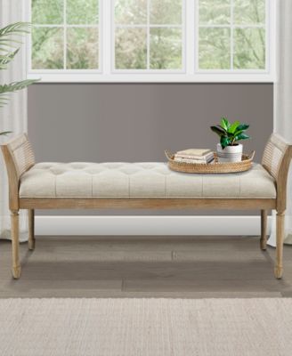 Isla 48.5" Wide Tufted Upholstered Accent Bench