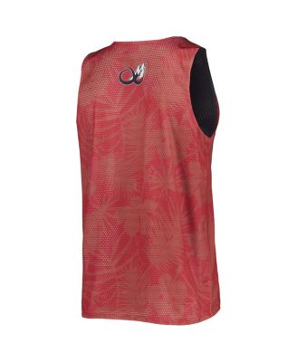 Men's Red, Black Colorado Mammoth Reversible Mesh Tank Top