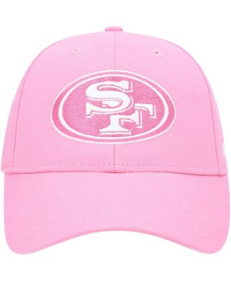 Big Girls Pink San Francisco 49ers Rose MVP Adjustable Hat