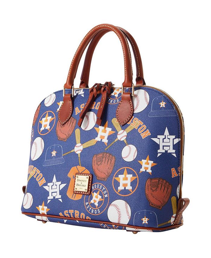 Dooney & Bourke Women's Houston Astros Game Day Zip Zip Satchel - Macy's