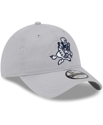 Men's Gray Dallas Cowboys Retro Main Core Classic 2.0 9TWENTY Adjustable Hat