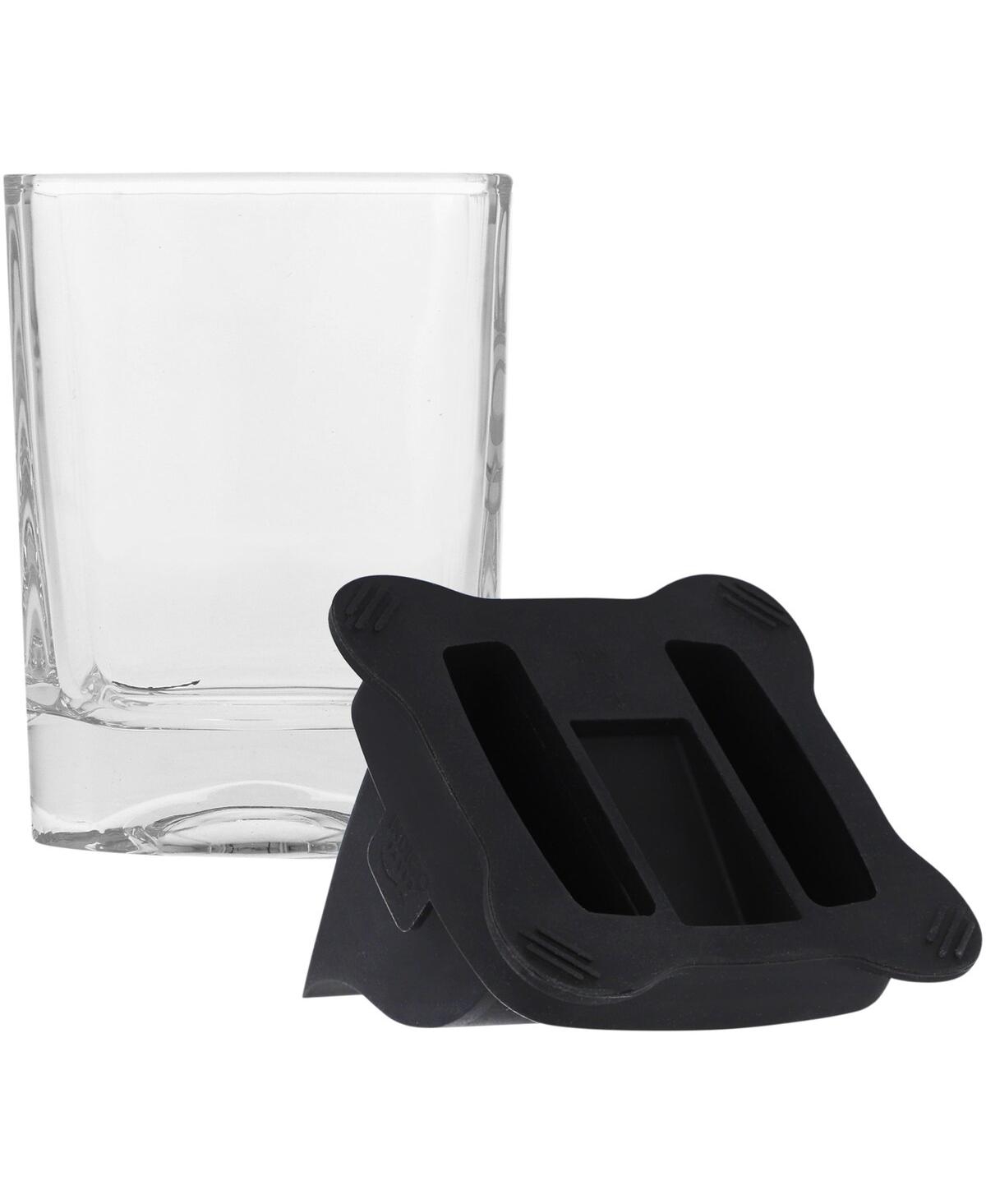 Indigo Falls Southern University Jaguars 10 oz Ice Wedge Glass In Clear