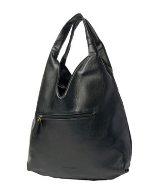 Lenora Faux Leather Hobo Bag
