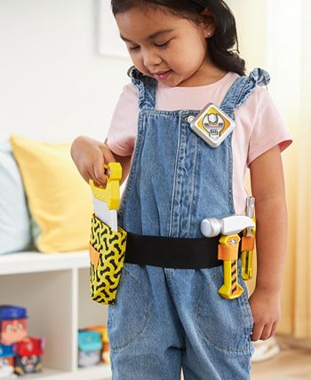 Rubble & Crew, Rubble's Construction Tool Belt, with 6 Piece Kids Tool Set  - Multi