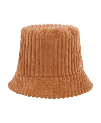Tahari Women's Wide Wale Corduroy Bucket Hat - Chic and Stylish Headwear Packable for Travel