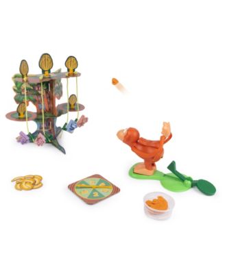 Spin Master Toys & Games Monkey See Monkey Poo Game for Kids with Banana-Scented Fake Poop, Fun Games Sensory Toys Family Games Funny Gifts, for Preschoolers Ages 4 Plus