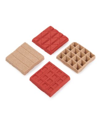 Bark Yard Crane Tower Playset with Rubble Action Figure, Toy Bulldozer Kinetic Build-It Play Sand, Kids Toys for Boys Girls 3 Plus