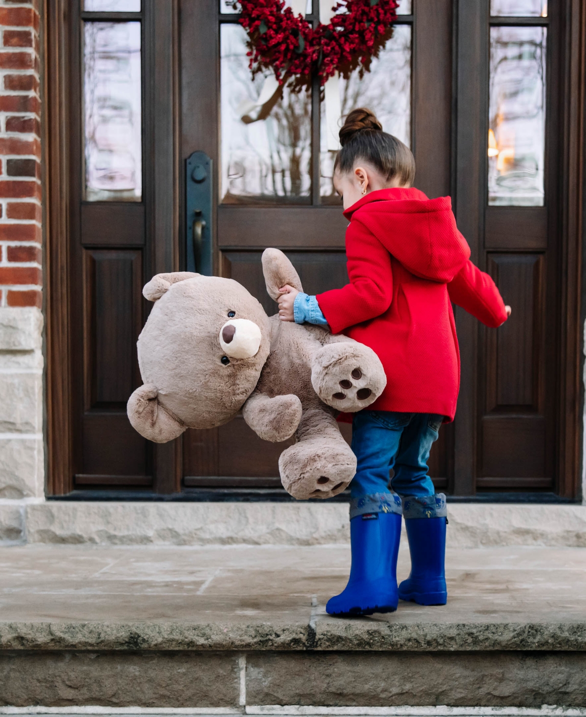 Shop Gund Kai Teddy Bear, Premium Plush Toy Stuffed Animal, 23" In Multi-color