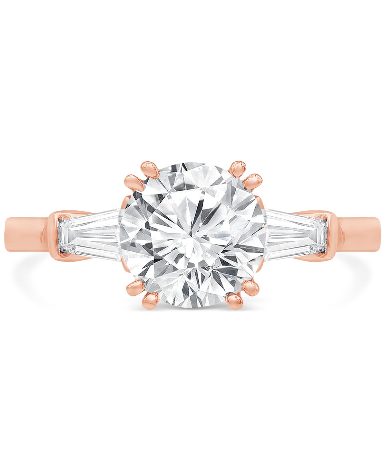 Certified Lab Grown Diamond Engagement Ring (2-1/2 ct. t.w.) in 14k Gold