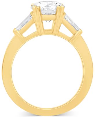 Badgley Mischka Certified Lab Grown Diamond Engagement Ring (2-1/2 ct. t.w.) in 14k Gold