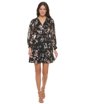 green emerald velvet dress DKNY Womens Plus Floral Knee Fit & Flare Dress Black 22W at Amazon Women's  Clothing store main image 1