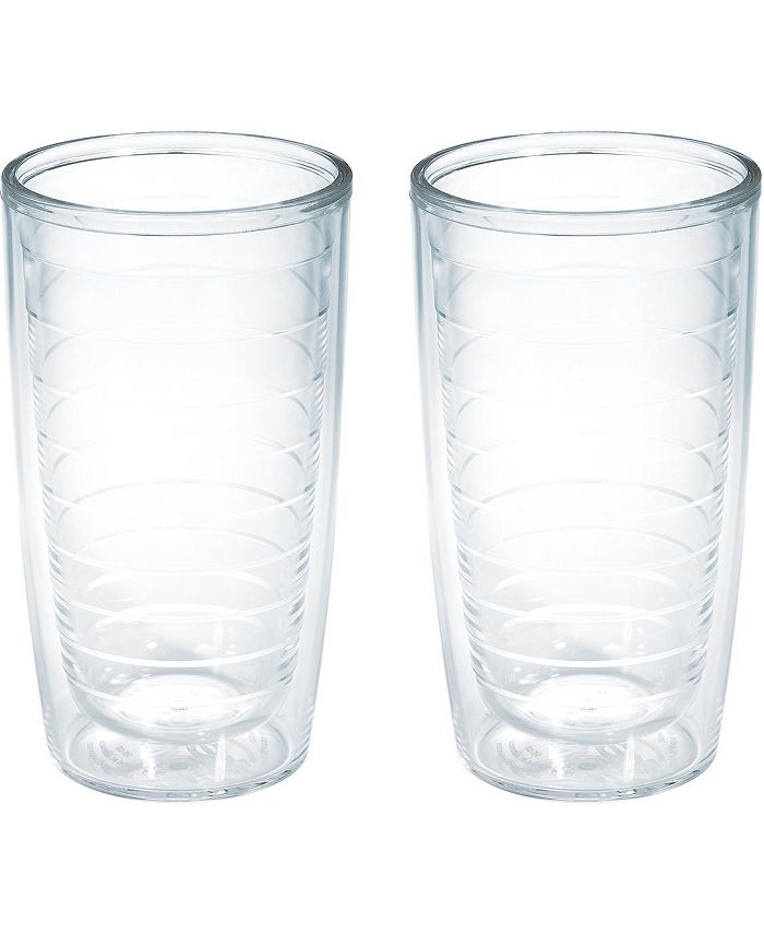Tervis Clear & Colorful Tabletop Made in USA Double Walled