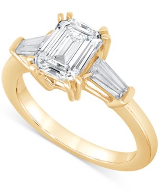 Badgley Mischka Certified Lab Grown Diamond Engagement Ring (2-1/2 ct. t.w.) in 14k Gold