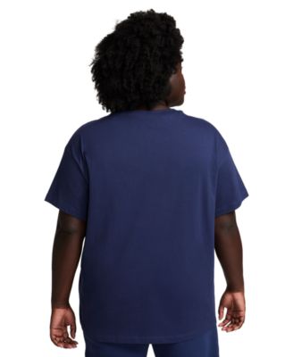 Plus Size Active Sportswear Essential Women's Logo T-Shirt