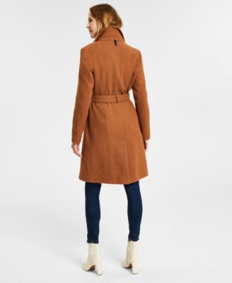 コート on&on Highneck Belted Wool Coat NEW4WHB25_10 Designer fashion, Seoul-fully created | W Concept