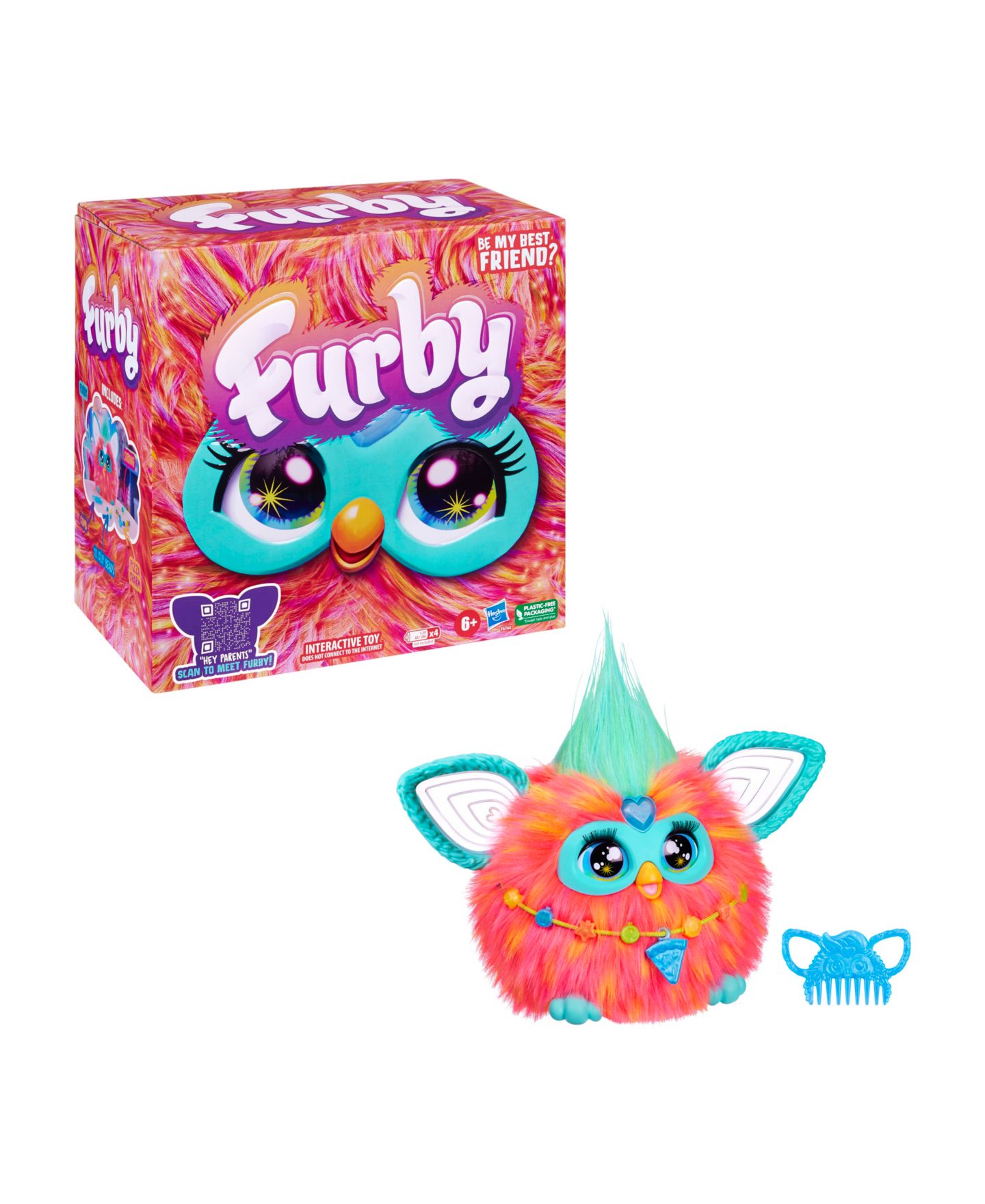 Детская мягкая игрушка Furby Interactive Plush Toy — фото 9