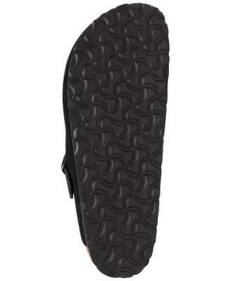 Women's Boston Soft Footbed Suede Leather Clogs from Finish Line