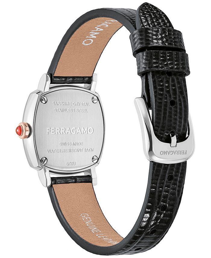 Amazon Ferragamo Womens Swiss Made Watch Cuir Collection main image 0