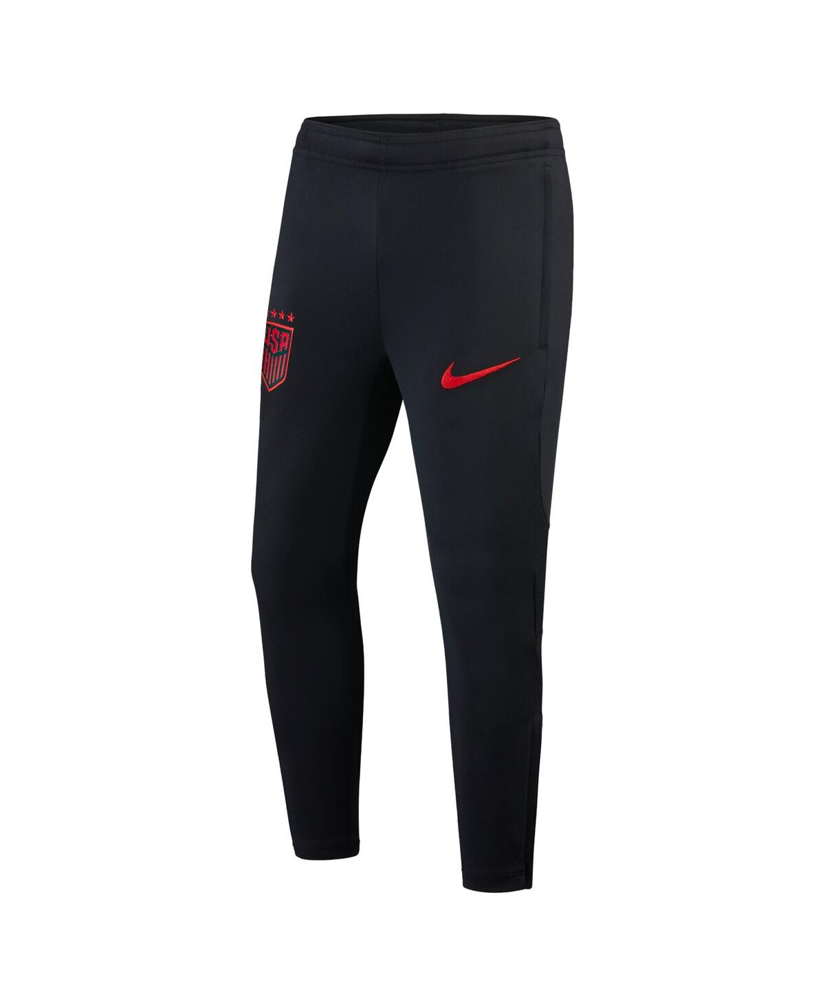 Nike Big Boys  Black Uswnt 2023 Academy Pro Performance Pants In Black