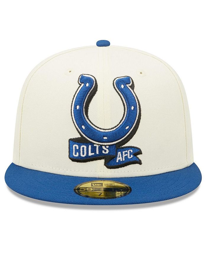 New Era Men's Cream, Royal Indianapolis Colts 2022 Sideline 59FIFTY Fitted  Hat - Macy's