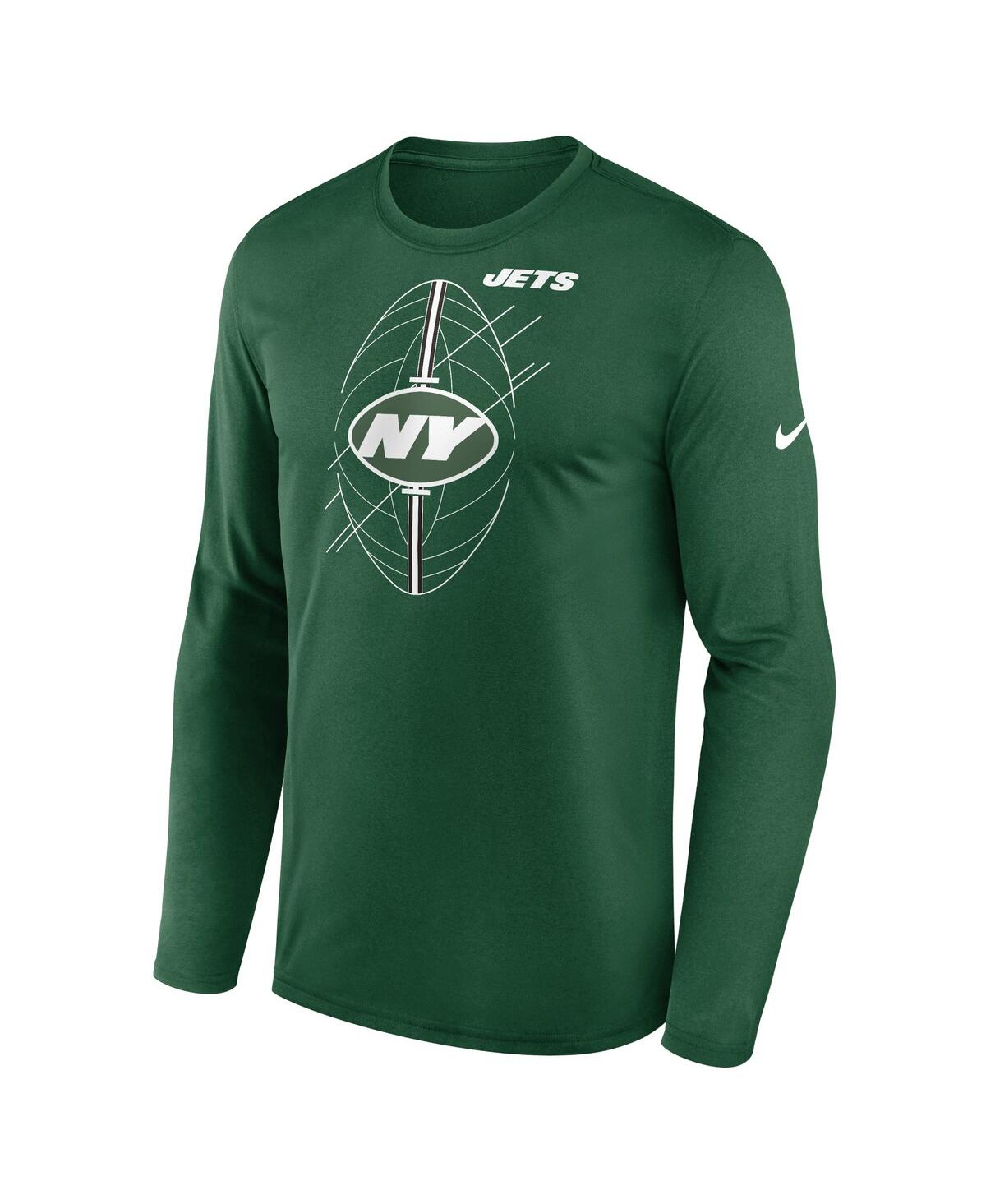 Nike Men's Green New York Jets Legend Icon Performance T-shirt - Macy's