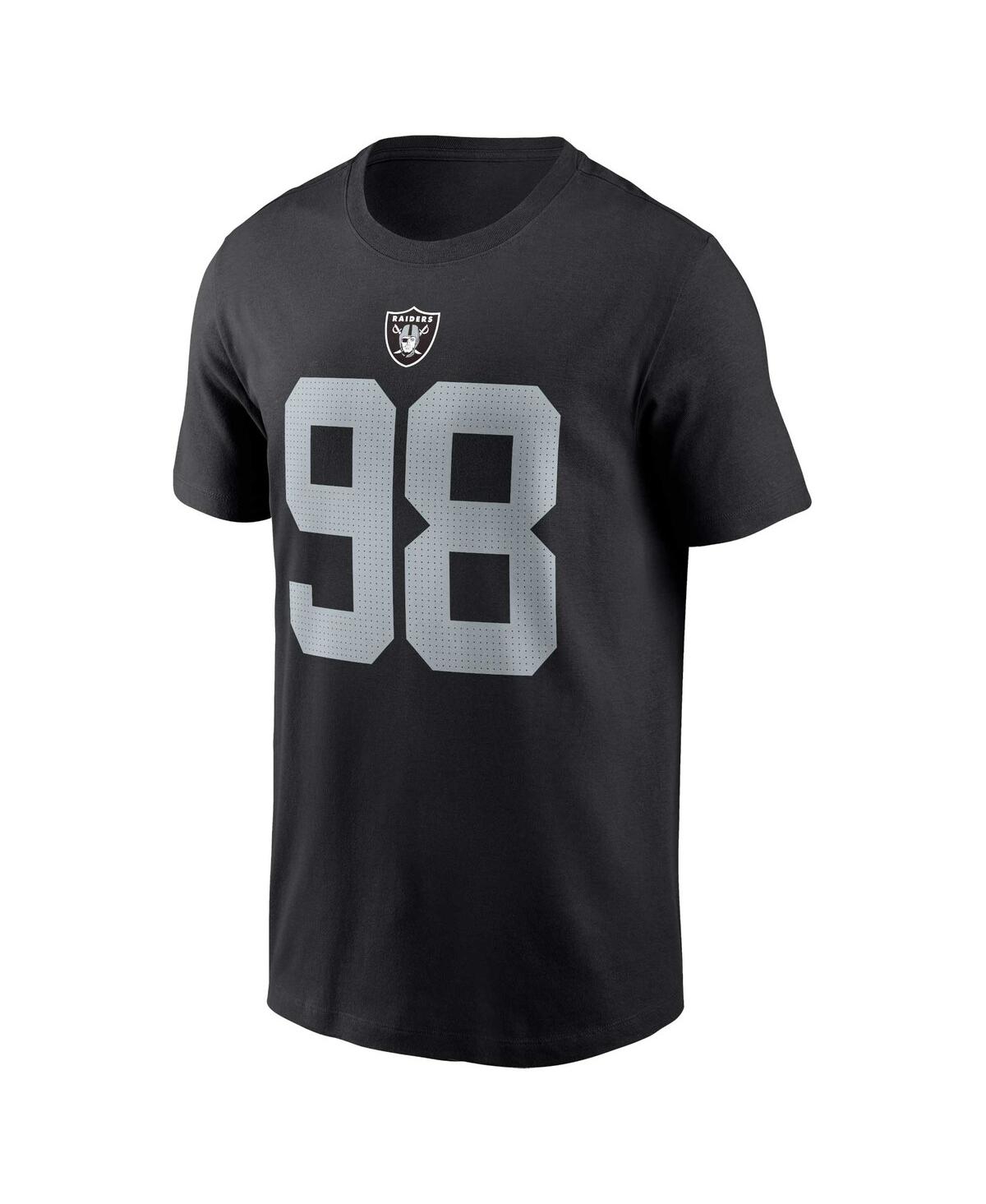 Nike Maxx Crosby Black Las Vegas Raiders Game Jersey In Black