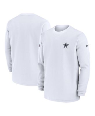 Nike Men's Gray Dallas Cowboys Sideline Logo Performance Pullover Hoodie -  Macy's