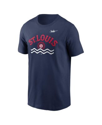 Men's Navy St. Louis Cardinals Wheel Hometown T-shirt