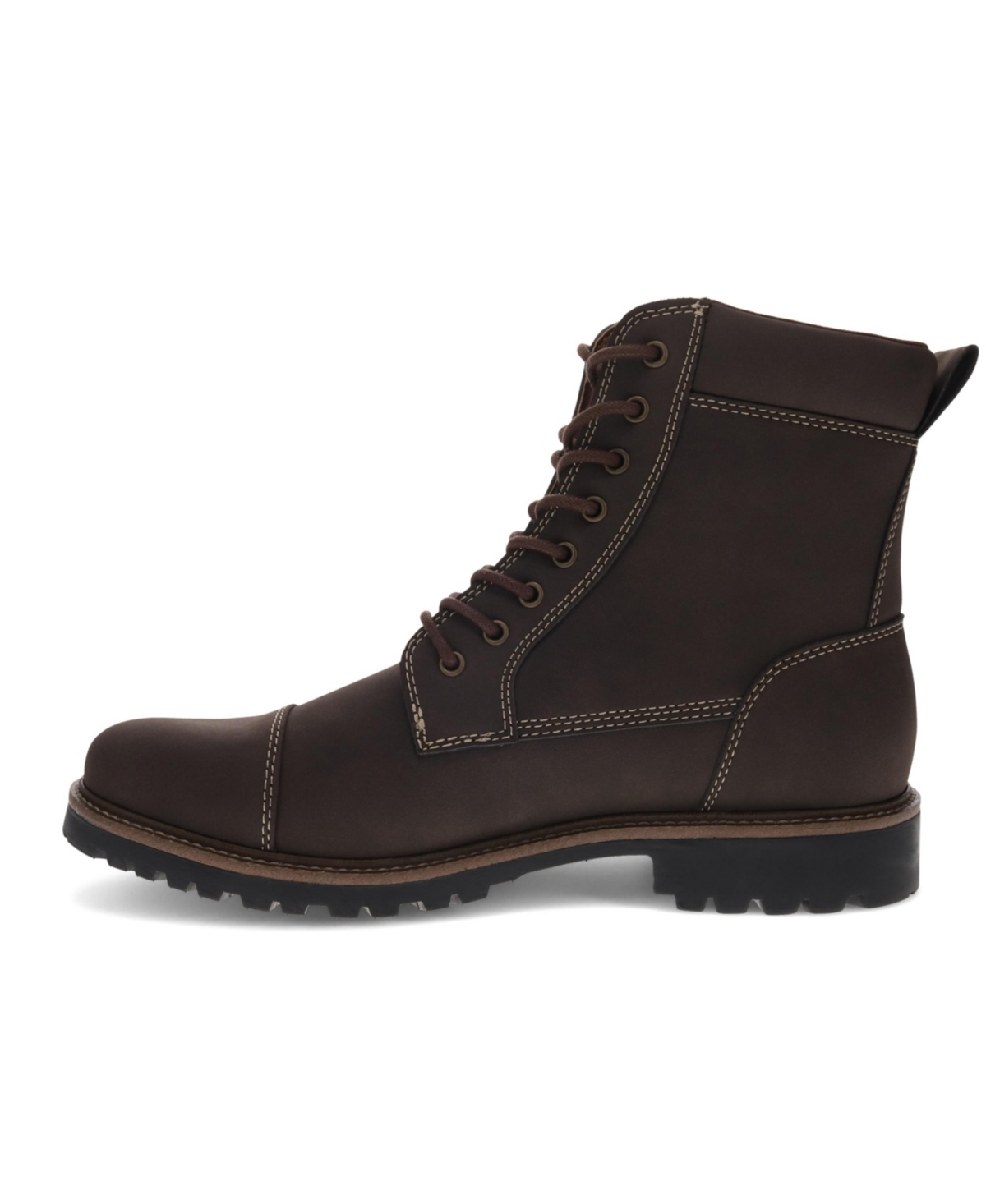 Levi's Men's Wyatt Faux Leather Lace-Up Boots