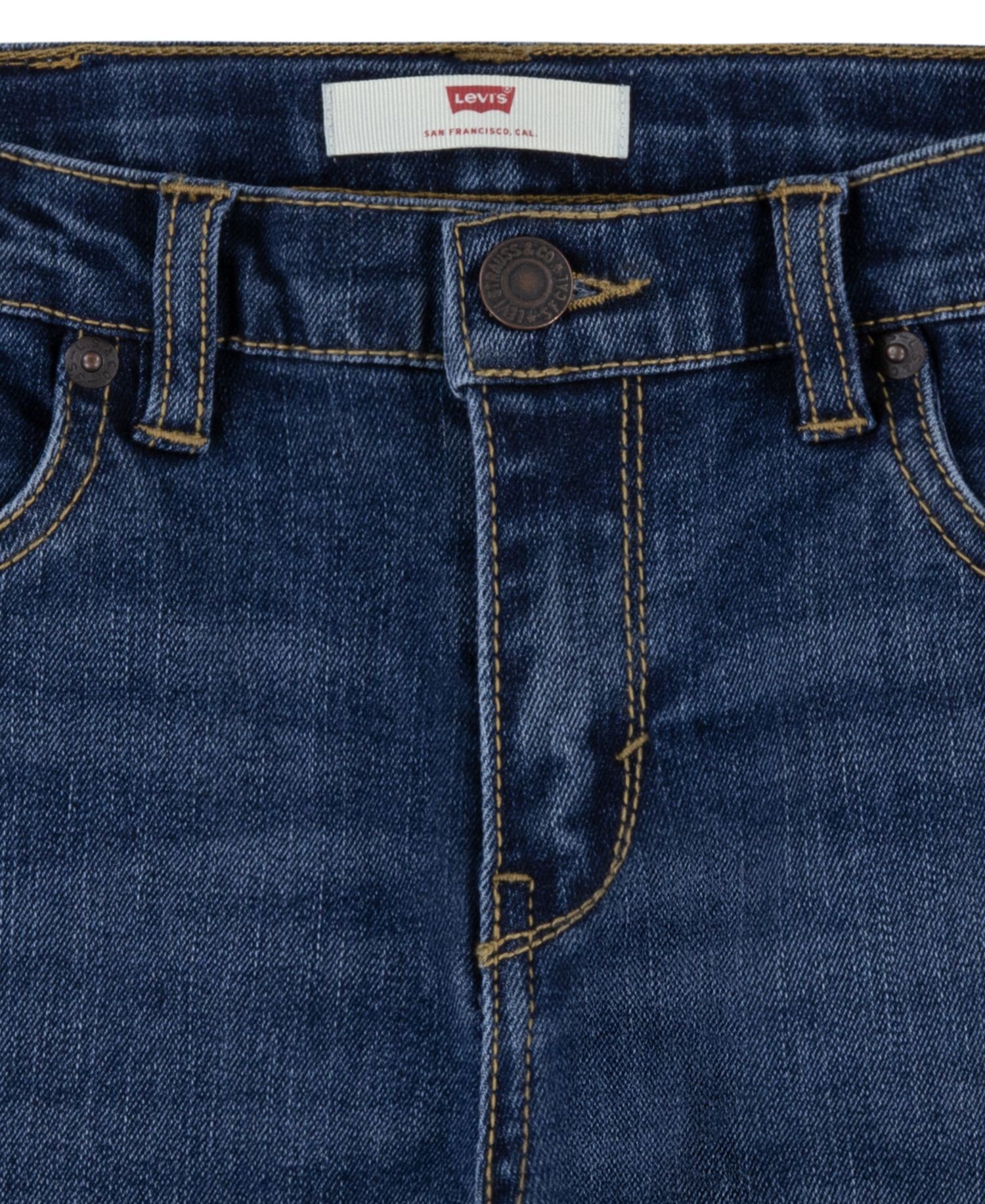 Girls' 7-16 Mid-Rise Classic Bootcut Denim Jeans
