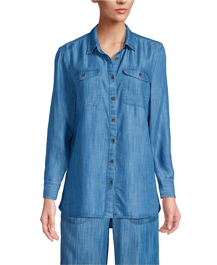 Lands end denim dress shop