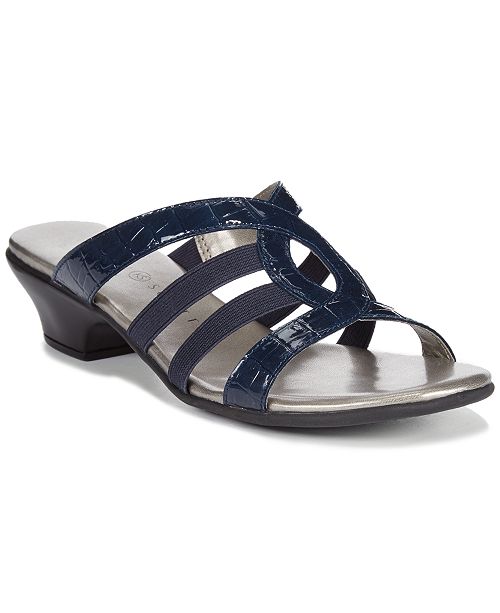 macys womens slide sandals