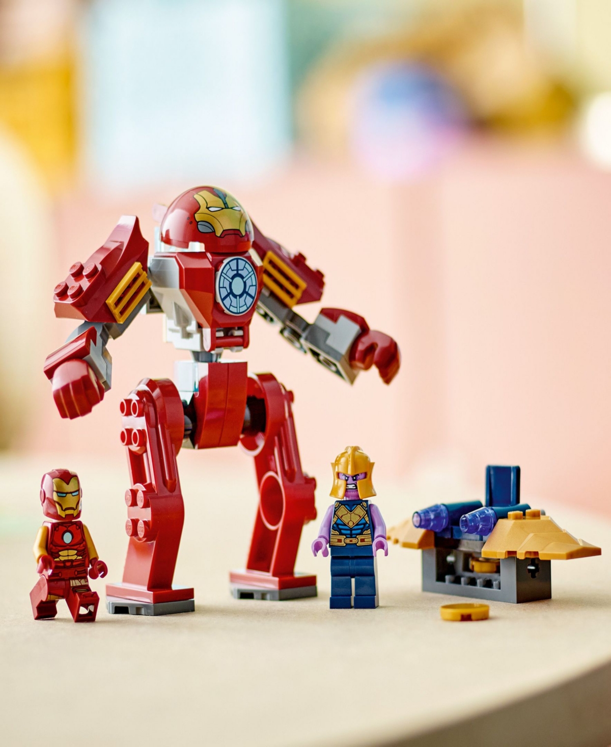 Shop Lego Super Heroes Marvel 76263 Iron Man Hulkbuster Vs.â Thanos Toy Building Set In Multicolor