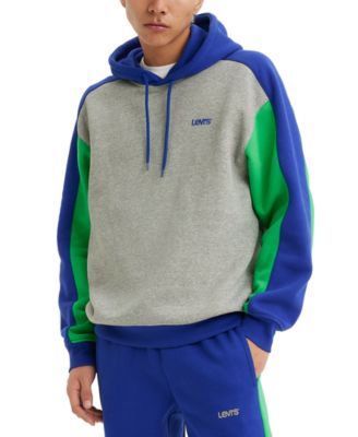 Men's Relaxed-Fit Colorblocked Logo Hoodie, Created for Macy's