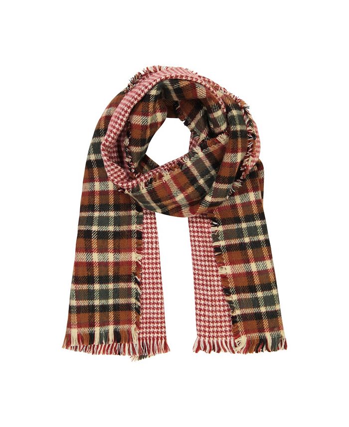 Tahari New York Tahari Women s Two Sided Woven Blanket Scarf Wrap