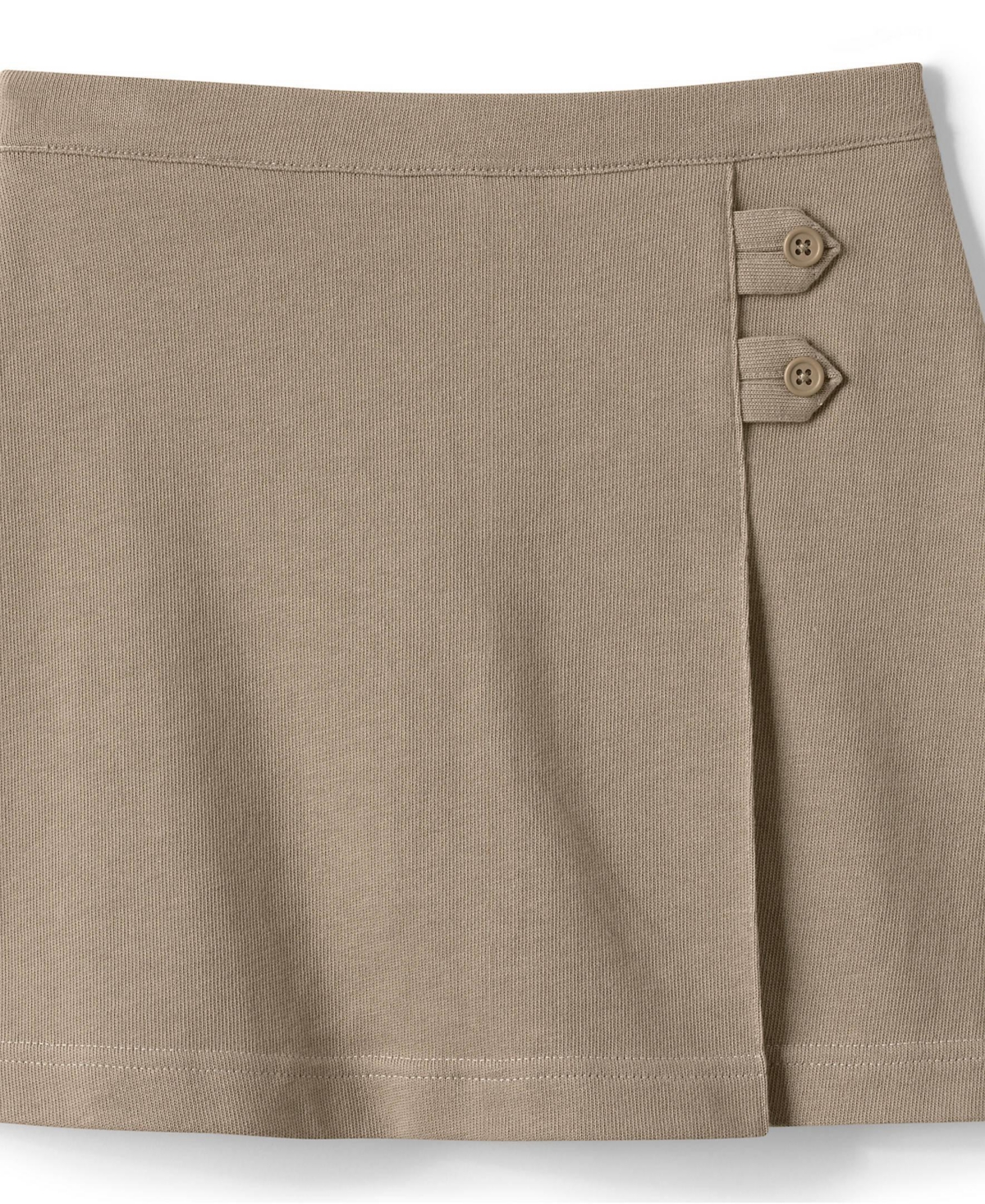 Lands' End Big Girls School Uniform Knit Skort Above the Knee