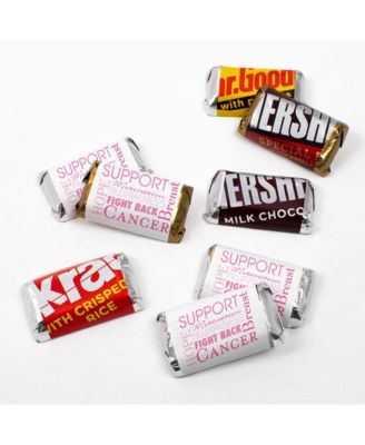 Breast Cancer Awareness Candy Hershey's Miniatures Chocolate, 114 Pieces