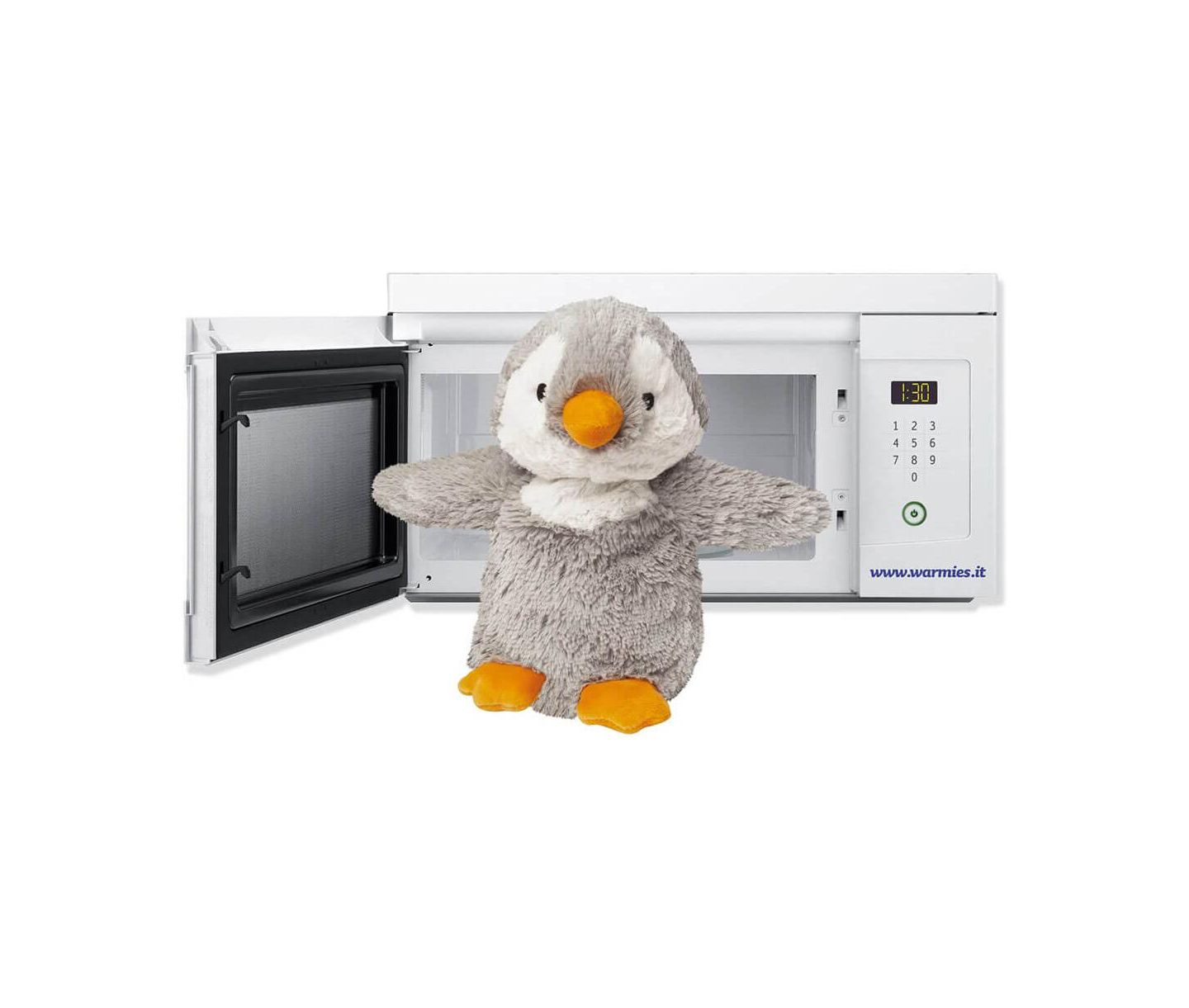 Детская мягкая игрушка Warmies Penguin 13" Microwavable French Lavender Scented Plush — фото 2
