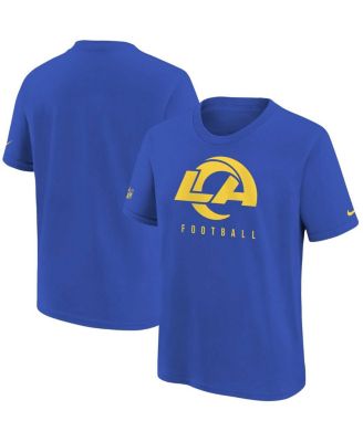 Men's Nike Royal Los Angeles Rams Logo Essential Legend Performance T-Shirt Size: Medium