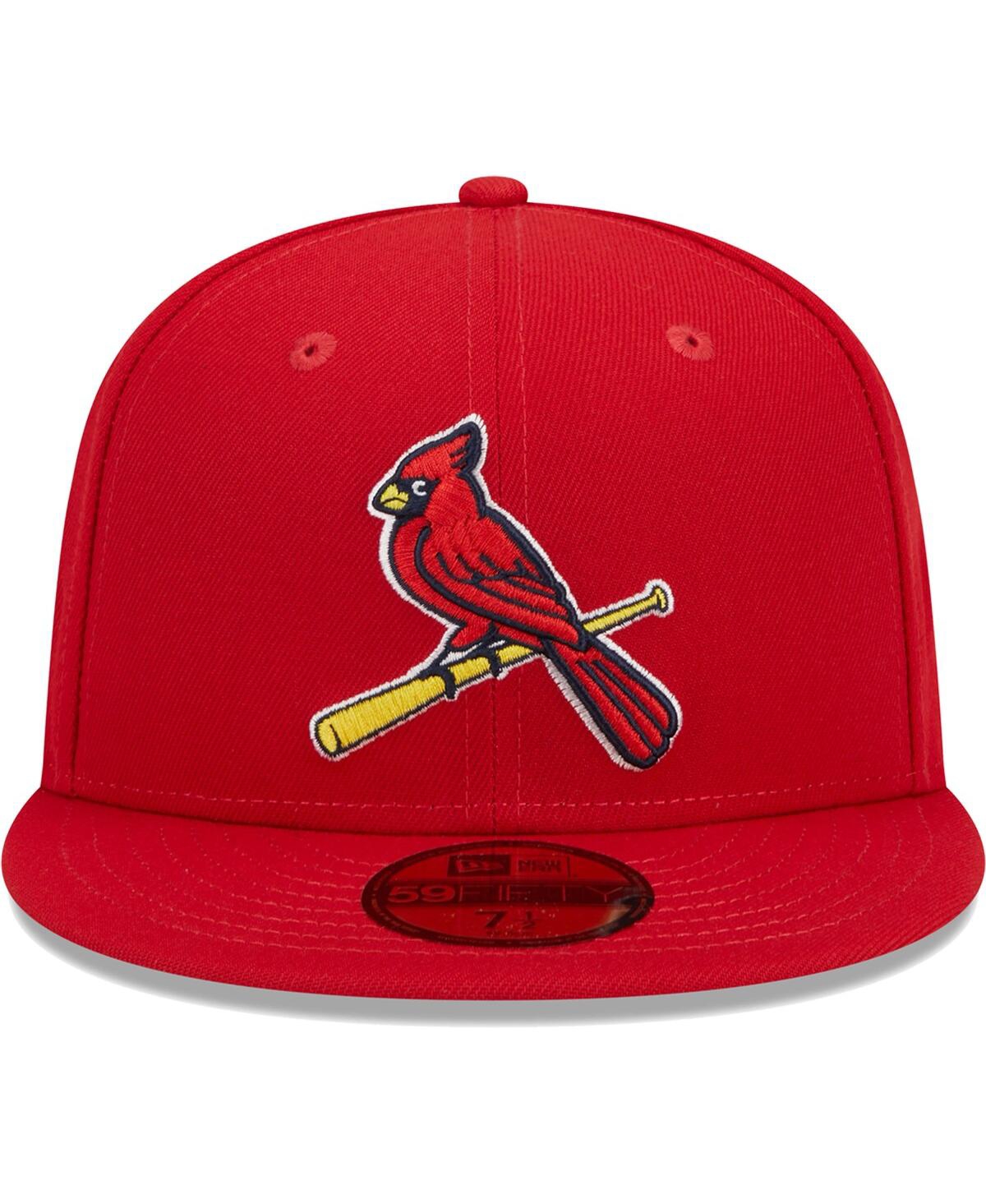 Men's New Era Red St. Louis Cardinals Alternate Logo 2006 World Series Team Color 59FIFTY Fitted Hat